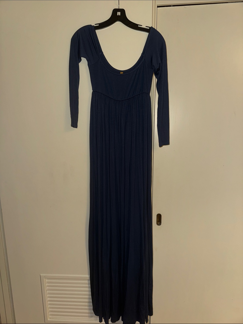 Rachel Pally Deep Navy Long-Sleeve Maxi Dress